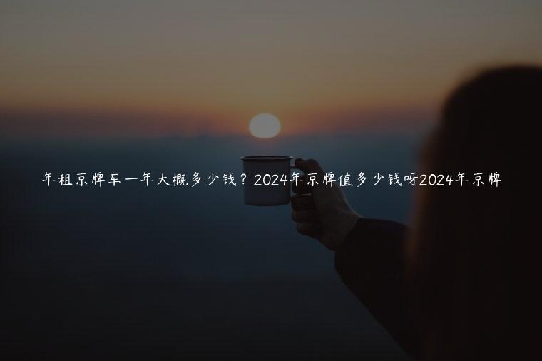 年租京牌车一年大概多少钱？2024年京牌值多少钱呀2024年京牌