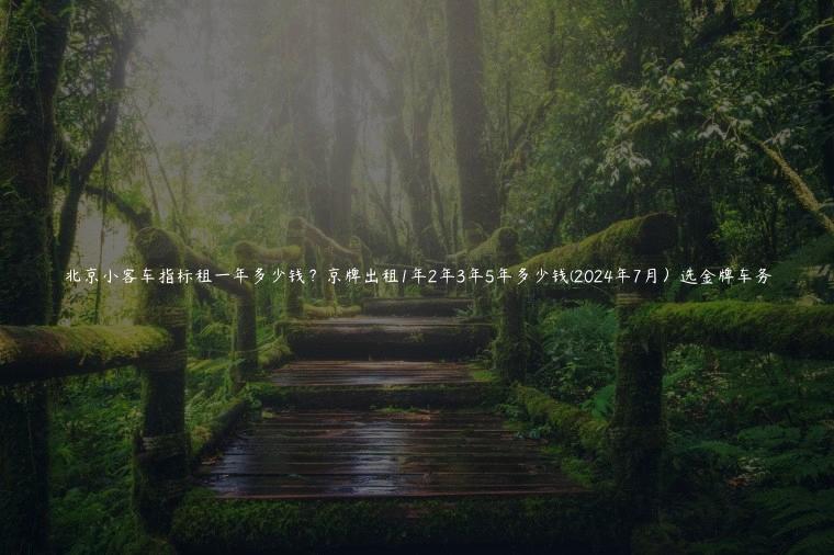 北京小客车指标租一年多少钱？京牌出租1年2年3年5年多少钱(2024年7月）选金牌车务